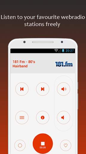 Radroid - Radio on Android screenshot 1