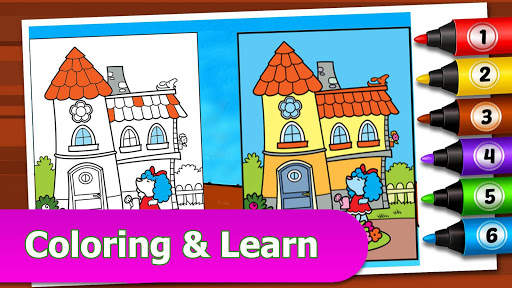 Idle Home Painting Game: House Coloring Pages screenshot 7