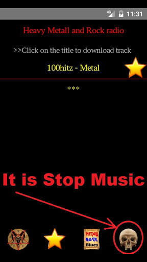 Heavy Metal & Rock music radio screenshot 2