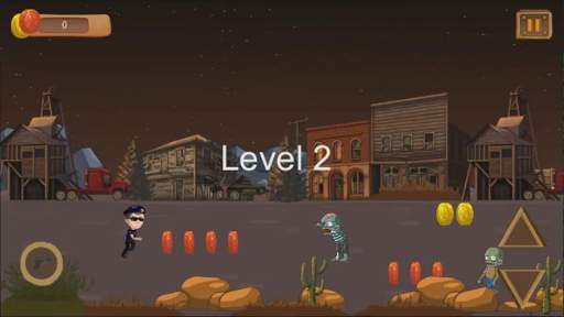 Polis VS Zombies-Game Zombie Menembak yang Adiktif screenshot 6