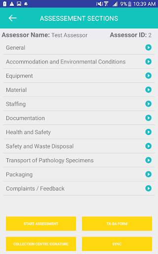 NABL SCF APP screenshot 3