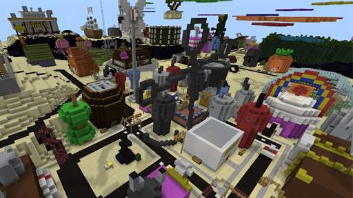 Bikini Bottom Map for Minecraft PE ( Sponge MCPE) screenshot 2