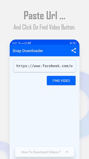 Snap Downloader - Facebook Video Downloader screenshot 3