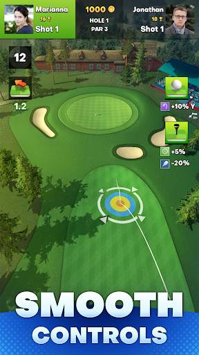 GOLF OPEN CUP - Clash & Battle screenshot 1