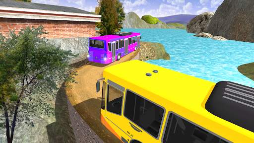 Mountain Tourist Bus Driving Simulator Game screenshot 4