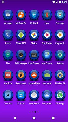 Blue Icon Pack Masked screenshot 4