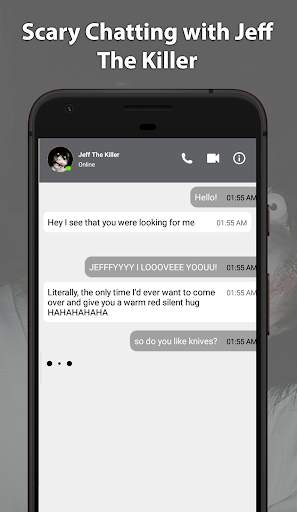 Jeff The Killer Video Call screenshot 1