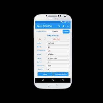 Device Faker screenshot 1