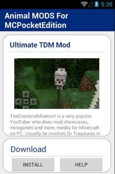 Animal MOD For MCPocketEdition screenshot 3
