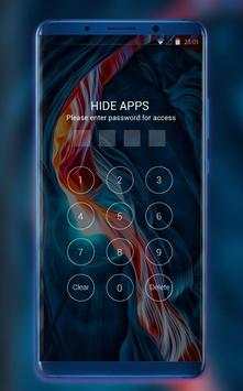 Abstract theme for Lg V50 launcher screenshot 3