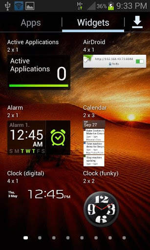 Desert Sunset Live Wallpaper screenshot 3