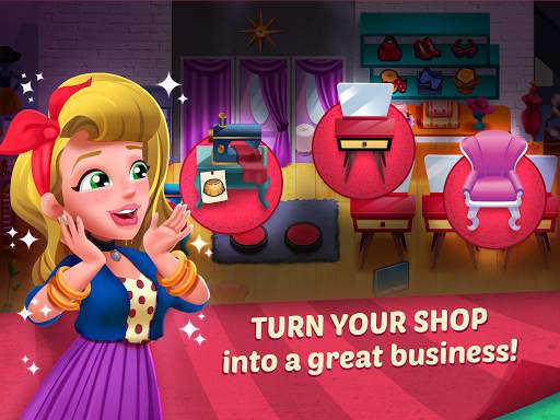 Retro Style Dash - Fashion Shop Simulator Game скриншот 10