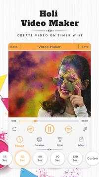 Holi Video Maker screenshot 1