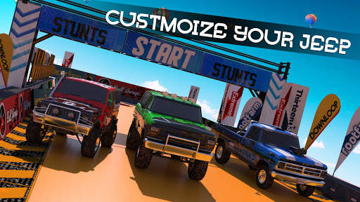 Real Jeep Racing 3D: 4x4 Ramp Stunt screenshot 4