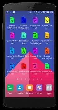 Myanmar Tabodwe Font screenshot 1