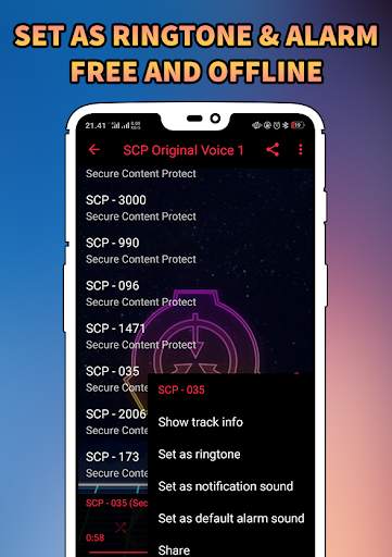 SCP Original Voice Offline screenshot 4