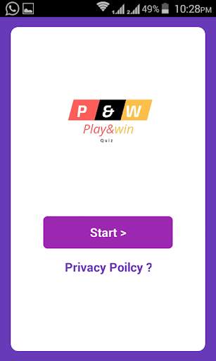 Quiz App screenshot 1
