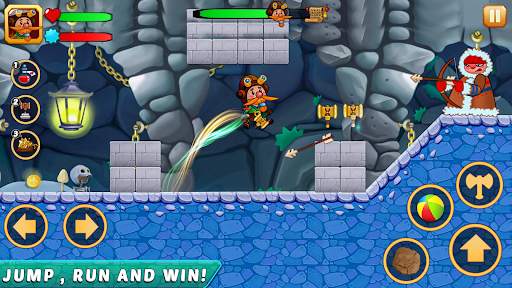 Jake Adventure Time-Jungle Run screenshot 2