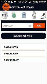 Amazon Seller Rank Tracker 2 تصوير الشاشة