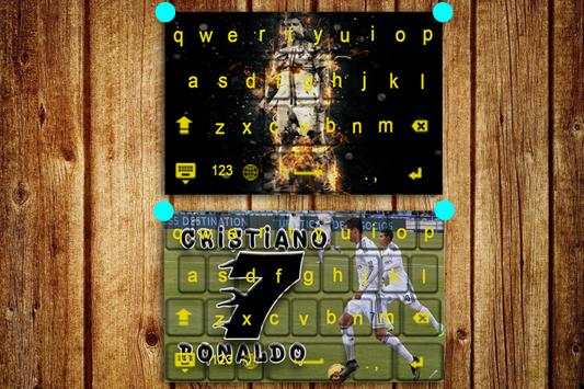 cristiano Ronaldo Keyboard themes : CR7 2017 screenshot 4
