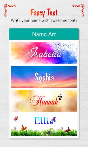 3D Art Create it: Name, Pics, Sign screenshot 6