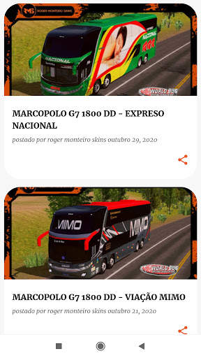 Skins World Bus - RMS screenshot 5