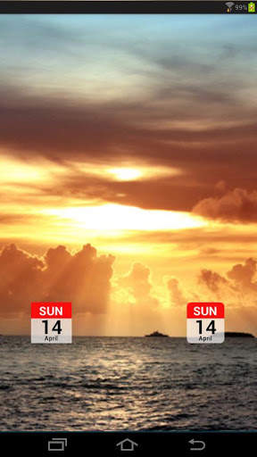 Day Widget screenshot 1