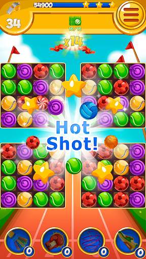 Puzzle Shuffle Sport: Match 3 screenshot 1