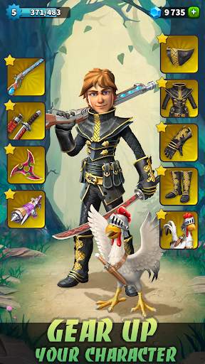 Heroics Epic Legend of Archero screenshot 1