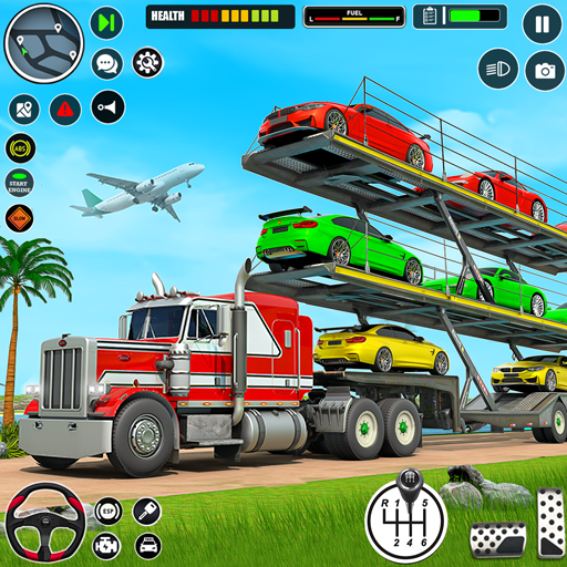 Crazy Car Transport Truck Game icon