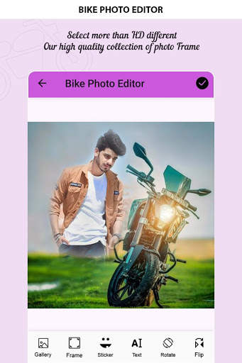 Bike Photo Editor-Photo Frame 2020 screenshot 8