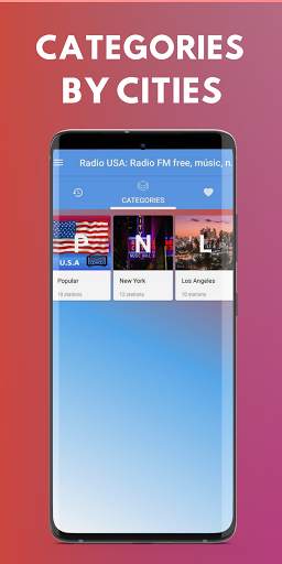 Radio USA: Radio FM free, músic, news screenshot 2