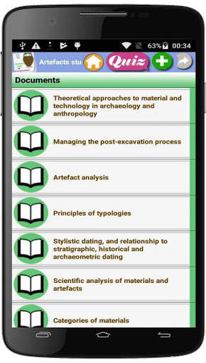 Artefacts study and Interpretation скриншот 3