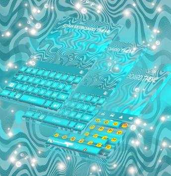 Cyan Keyboard Theme screenshot 3