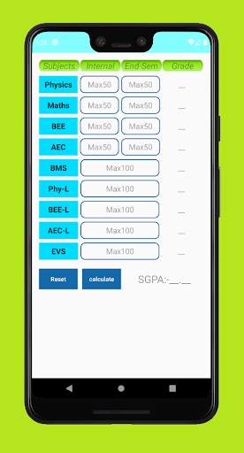 Kiit Cgpa Calculator screenshot 6
