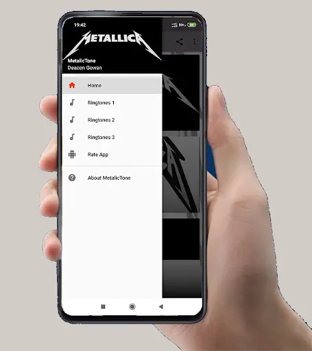 Metallica Cool Ringtones screenshot 1