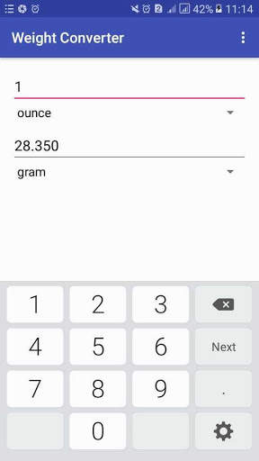 Weight  Converter:kg to lbs to pounds screenshot 5