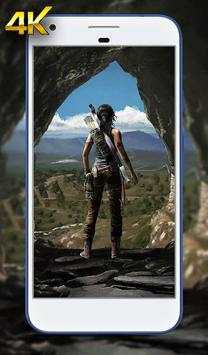 Lara Croft HD  Wallpaper 3 تصوير الشاشة