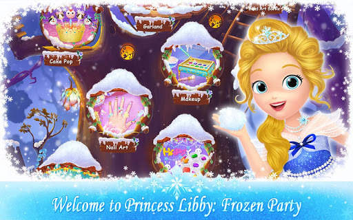 Princess Libby: Frozen Party screenshot 1