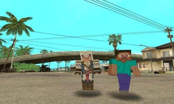 Cube Craft Mod for GTA screenshot 4