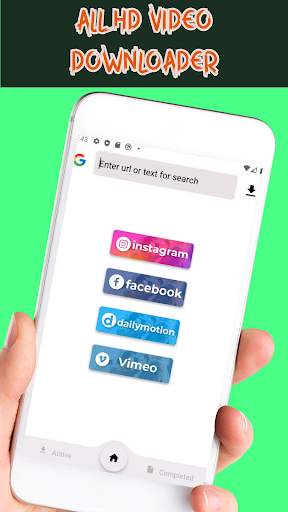 HD Video Downloader App - 2020 screenshot 1