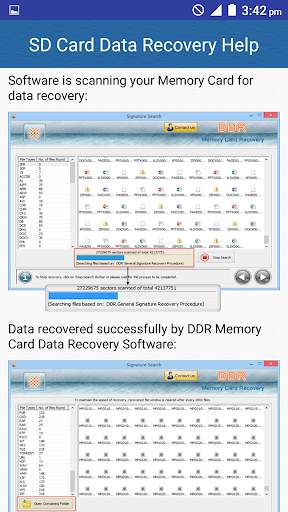 SD Card Data Recovery Help screenshot 8