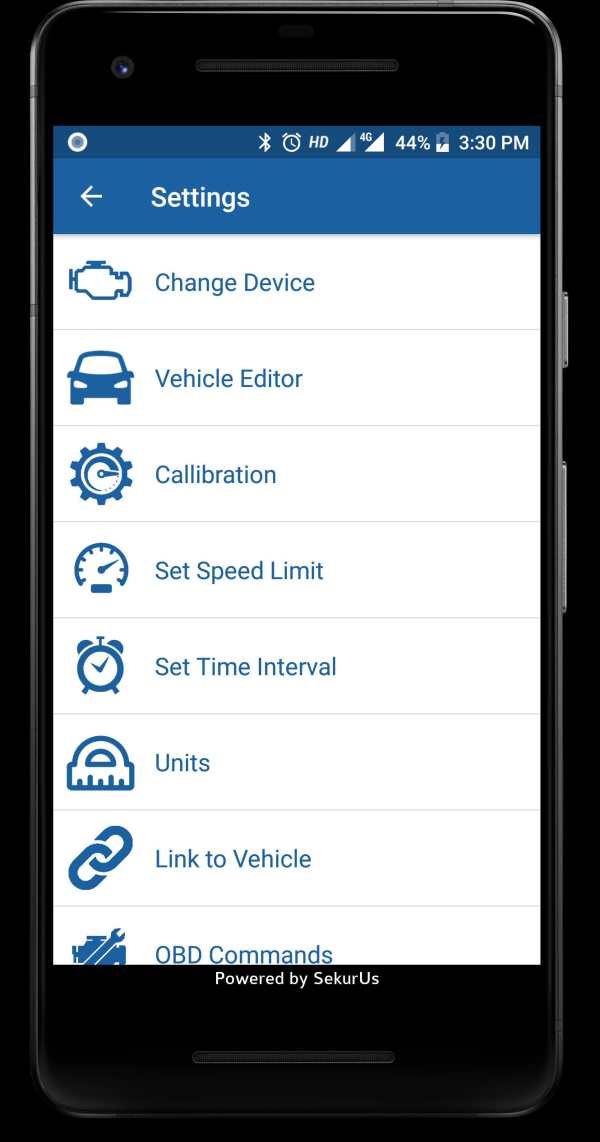 SekurIT OBD screenshot 7