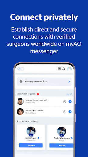 myAO - Surgical network 7 تصوير الشاشة