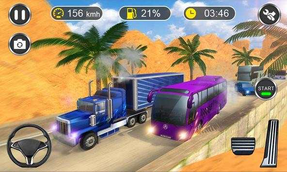Telolet Bus Racing : UpHill Climb Bus Simulator 3D screenshot 3