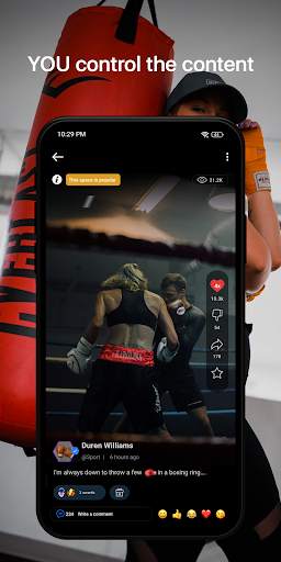 Uhive - Freedom Social Network screenshot 4