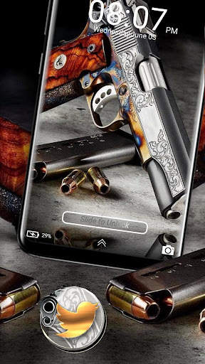 Fancy Gun Launcher Theme screenshot 4