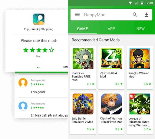 HAPPY MOD-DOWNLOAD MODS & HACKS screenshot 3