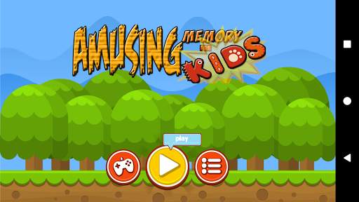 Amusing Memory Game For Kids screenshot 1