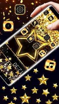Goldene verführerische Star Wallpapers Theme screenshot 1